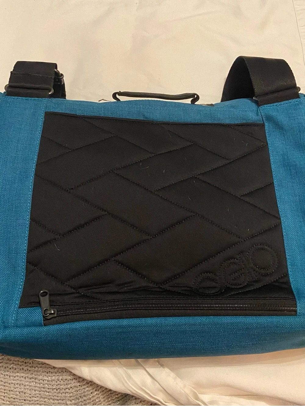 OGIO Blue Laptop Messenger Bag Tech Organizer Padded Tablet Compartment
